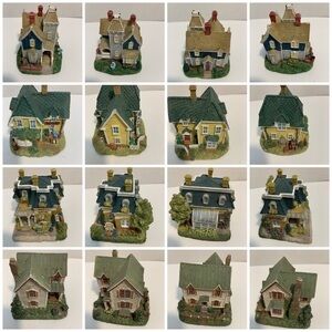 Vintage Liberty Falls Collectible Village 16 Pieces Cottage Farm